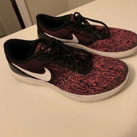 nike flex contact girls running shoes